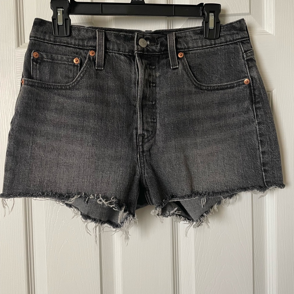 Levi’s 501 Cotton High-Rise Premium Denim Shorts